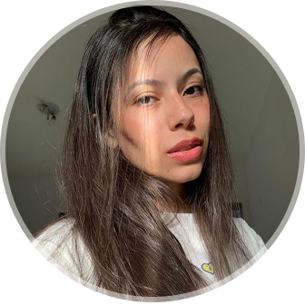 imagem de uma foto da Aline